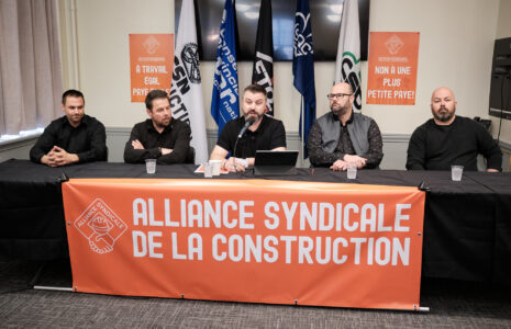 L’APCHQ refuse de faire voter ses membres : l’Alliance syndicale déclenchera la grève ce mercredi